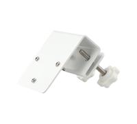 WheatThrive Support de gouttière, support de caméra de sécurité, support de gouttière en métal pour eufyCam S340 E42 E30, accessoire extérieur blanc
