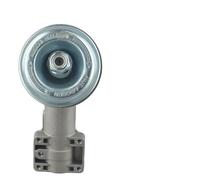 WheatThrive Tête de boîte de vitesses 10T, boîte de vitesse de débroussailleuse, pièces de débroussailleuse, pour FS-R FS120 FS200 FS250, alliage d'aluminium, tige de 25,4 mm, pièce de rechange