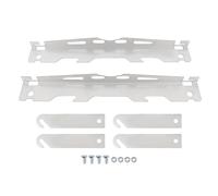 Wheel Alignment Tool Kit | 2 Set Upgraded Automotive Toe Tools with Extension Brackets | No Disassembly for Home Use/DIY | Steel, Silver