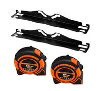 Wheel Alignment Tool, Stainless Steel Fitment Gauge, Precision Measuring Tape and Alignment Plates, Automotive Tire Repair Kit for Precision Vehicle Maintenance, 2 Pieces