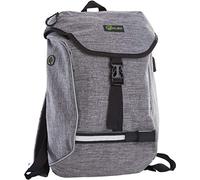 Wheel Bee® Sac à Dos LED City Lights, 18 Litres, Lumière LED Verte pour une Visibilité Optimale, Port USB avec Câble