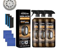 Wheel Blaze Cleaner, Wheel Cleaner Spray urn Filthy Wheels into Shine and Lasting Protection, No Damage, Safe for All Wheels Types (3pcs)