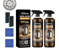 Wheel Blaze Cleaner, Wheel Cleaner Spray urn Filthy Wheels into Shine and Lasting Protection, No Damage, Safe for All Wheels Types (2pcs)