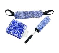 Wheel Brush - 3 Piece Car Cleaning Kit, Soft Bristle Rim Cleaner, Durable Handle Design, Scratch Free Wash Tools | Auto Detailing Accessories For SUV Truck Motorcycle Minivan RV Vehicle Care Use