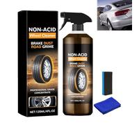 Wheel Cleaner,120ml Nettoyant Pour Jantes,Versatile Brake Wheel Cleaner Spray,Powerful Wheel Cleaner,Wheel Cleaner Special Highly Effective,Brake Buster Wheel Cleaner,120ml