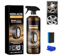 Wheel Cleaner, Versatile and Powerful Rust Converter, Dirt Converter Rim Cleaning, Turn Filthy Wheels into Instant Shine and Lasting Protection (1PC)