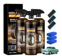 Wheel Cleaner Wheelblaze, Tire Rim Cleaner, Car Tire Foam Polish&refurbishment, 4oz Tire & Wheel Cleaner, Generic Car Tire Rubber, Farm & Offroad Equipment (3pcs)