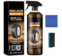 Wheel Cleaner WheelBlaze, Wheel Blaze Versatile and Powerful Rust Converter All in One Spray Turn Filthy Wheels into Instant Shine (1 set)
