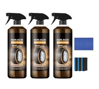 Wheel Cleaner WheelBlaze, Wheel Blaze Versatile and Powerful Rust Converter All in One Spray Turn Filthy Wheels into Instant Shine (3 sets)