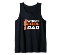 Wheel Cool Dad Design pour un papa fan de monowheel Débardeur