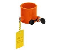 Wheel King Pin Lock - Robust trailerLock, Hitch Safety with Warning Tag | Secure trailerKings Pins Protection, trailerWheel Security Locked, Anti-Theeft Hitch Locks, trailerProtection Locking