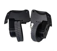 Wheel Motor Assembly Replacement for Useelife 1300 for Conga 1790 Robot Aspirateur Motorisé Gauche Droite Roue Noire Mouvement Stable Longévité Améliorée Ajustement Fiable (Roue Gauche + Droite)