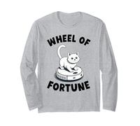 Wheel of Fortune Cat on Robot Aspirateur Chat Manche Longue