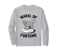 Wheel of Fortune Cat Robot aspirateur pour Chat Manche Longue