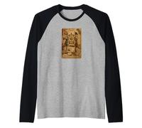 Wheel of Fortune Tarot Card Scrapbook Design Manche Raglan