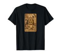 Wheel of Fortune Tarot Card Scrapbook Design T-Shirt