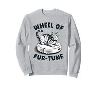 Wheel of Fur-Tune Cat Robot aspirateur pour Chat Sweatshirt