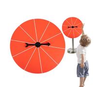 Wheel Raffle, 10 Slot Tabletop Rotating Prize Wheel, ABS Carnival Game Spinner Toy with Editable Sections for Men Women, Smooth Durable Spin, Portable Design for Events Parties, 40cm