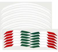 Wheel Rim Bande adhésive pour moto Kit de montage blanc Italie