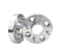 Wheel Spacer Entretoise De Roue En Argent 15/20/25/30/35/45/50 Mm 4x100 CB 54,1 Mm Bride De Joint De Roue Pour Ford Pour Fiesta 2 Pièces(35mm)