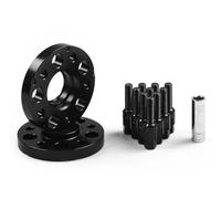 Wheel Spacer Entretoises Roue À Alésage Centré Sur Le Moyeu 20 Mm 5 X 112 Mm 66,6 Mm Boulons Coniques M14 X 1,5 Pour Q5 SQ5 Avec Boulons À Billes(Noir)