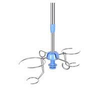 wheel stand Poteau IV, support de perfusion IV portable avec poulie for murs de plafond, support de perfusion suspendu réglable en hauteur 1-1,5 m support