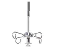 wheel stand Support d'égouttement IV portable avec poulie for murs de plafond, support de perfusion suspendu réglable en hauteur support(2M)