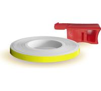 Wheel Stripes pour jantes de moto jaune fluo 5 mm x 6 mt avec applicateur