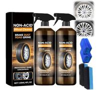 Wheelblaze Wheel Cleaner,Versatile and Powerful Rust Converter,Turn Filthy Wheels into Instant Shine and Lasting Protection (2Pcs, A-040)