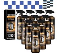 Wheelblaze, Wheelblaze Wheel Cleaner Spray, Instantly Transforms Dirty Wheels to Mirror Shine, Versatile & Long-Lasting Protection (10PCS)
