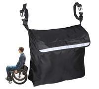 Wheelchair Back Bag Sac de rangement imperméable en nylon avec bande