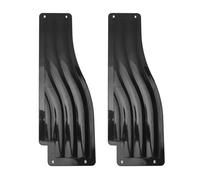 Wheelchair Clothing Guard Sturdy Wind Guard Baffle Electric Wheelchair Accessories Glossy 2pcs