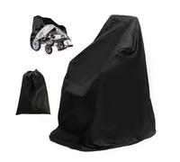 Wheelchair Protection Cover Electric Wheelchair Cover Waterproof Mobility Scooter Slipcover Rolling Walker Protective Electric Scooter Covers Outdoor Dustproof with Storage Bag (Black,39in*29in*39in)