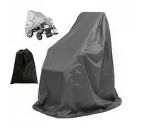 Wheelchair Protection Cover Electric Wheelchair Cover Waterproof Mobility Scooter Slipcover Rolling Walker Protective Electric Scooter Covers Outdoor Dustproof with Storage Bag (Gray,45in*25in*47in)