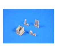 Wheeled Fire Extinguisher Pg 50 With Tra - 1:72e -