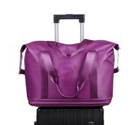 Wheeled Travel Duffle Bag - Waterproof Rolling Carry on Luggage | Overnight Garment Organization Luggage for Travel Camping Weekend Getaways Holiday Gym CAVation Business Trips