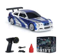 Wheelfun 1/43 RC Échelle prête à l'emploi Voiture de course Télécommande Drift Auto 4WD Mini avec lumières LED