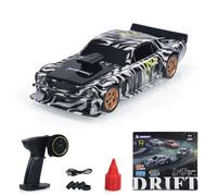 wheelfun 1/43 RTR RC Race Car Gyro 4 * 4 Contrôle entièrement proportionnel Vitesse Mini Voiture Modèle Version avec Gyroscope