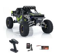 wheelfun Capodastre 1/8 RC U4 Camion à chenilles 2 vitesses Unité de fumée Servo ESC Light Sound System Télécommande Camion de course CD1582X