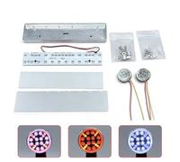 wheelfun Degree Squarelightbox Spot LED Lampe Box pour DIY 56379 pour Tamiya 1/14 Télécommande Tracteur Camion 56379 56301 RC Modèle Dumper