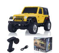 wheelfun US en stock 2.4G 1/36 Télécommande Rock Crawler 3601 RC Off Road Car 4 × 4 RTR Modèle Lumière du Véhicule Batterie Lipo Radio Mini Jouet Hobby Grade Modèle pour Noël Cadeau de Noël