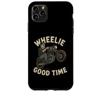 Wheelie Good Time Motorcycle Rider Gift Funny Coque pour iPhone 11 Pro Max