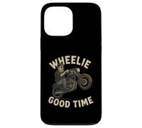 Wheelie Good Time Motorcycle Rider Gift Funny Coque pour iPhone 13 Pro Max
