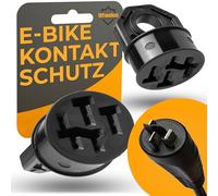 Wheeloo Lot de 2 Capuchons de Protection pour Batterie Bosch Ebike Pin I pour Intuvia, Kiox & Nyon I Porte-vélos Protection pour Le Transport de Batterie E Bike Stockage