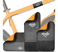 WHEELOO Set de Protection de Transport pour vélo & Ebike 3 pièces I Porte-vélos Protection de Cadre universellement adapté I Fixation de vélo chez Thule, Westfalia etc.