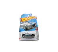 Wheels Hot Shelby Cobra 427 S / C 1/5 chelle Diecast Car Silver / Bleu