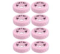 Wheels Protector - Luggage Wheels Covers | Suitcases Wheel Protector, Silicone Covers Anti Noise Suitcase Wheel 8X Replacement Parts Caster Shoes, Roller Protective Case Flower Texture, Luggage
