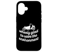 Wheely Glad to Save The Environment Cargo Cargo Bike Coque pour iPhone 16