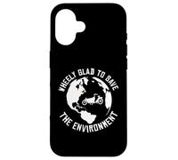 Wheely Glad to Save The Environment Cargo Cargo Bike Coque pour iPhone 16