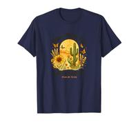 When All Else Fails God Doesn't Psalm 73:26 Sunflower Cactus T-Shirt